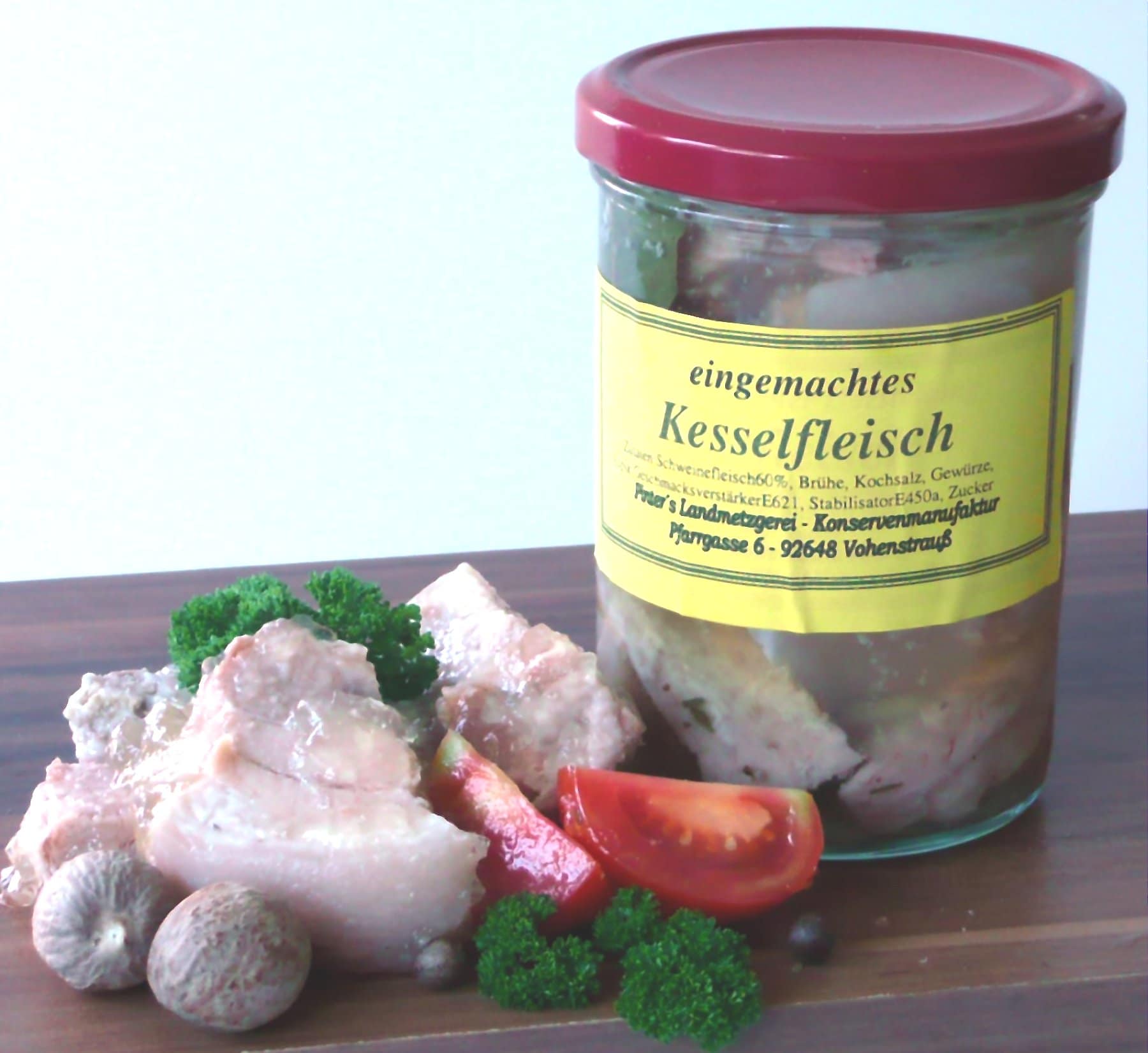 eingemachtes Kesselfleisch