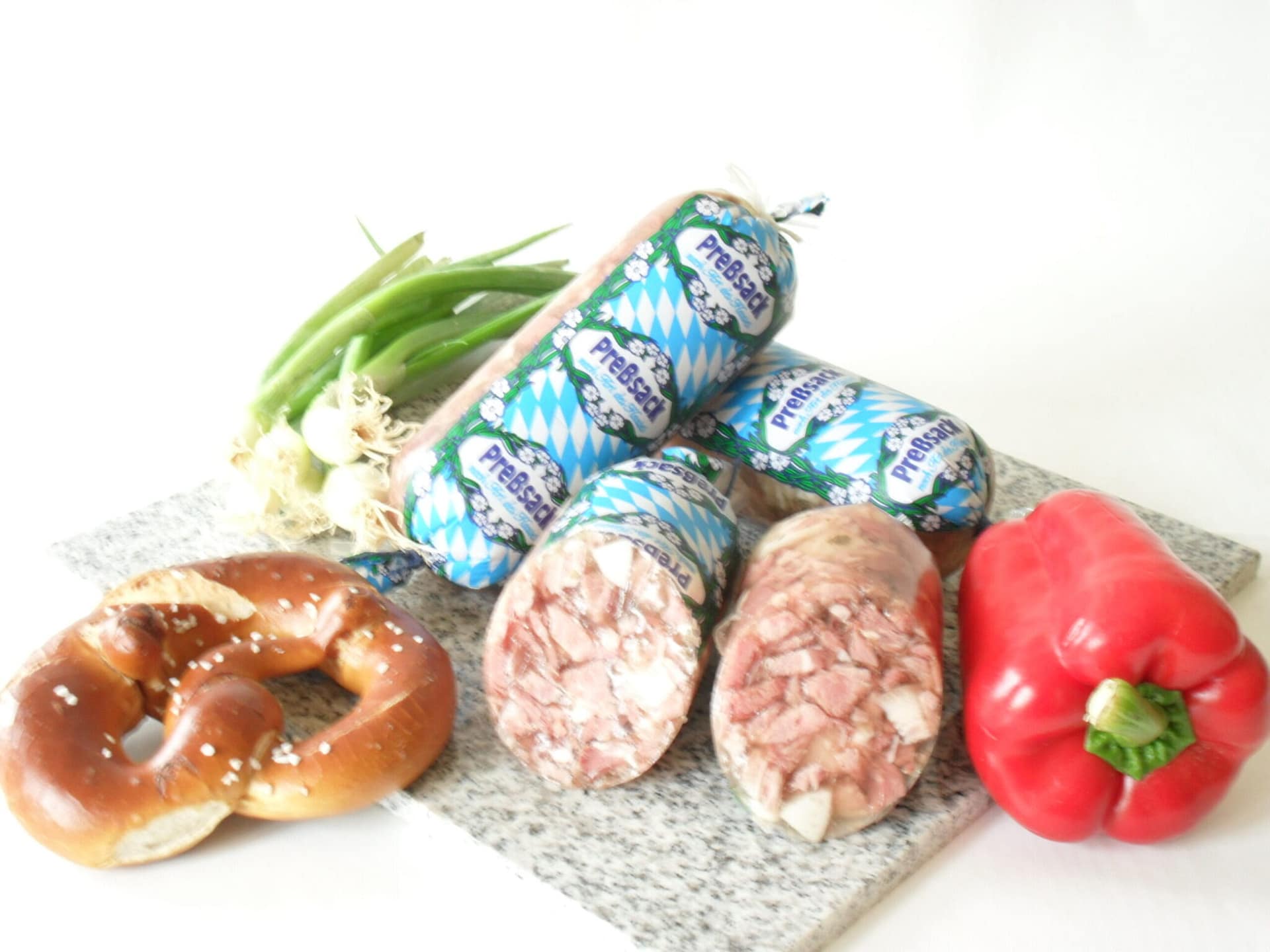 Bauernpreßsack weiß Portionsdarm