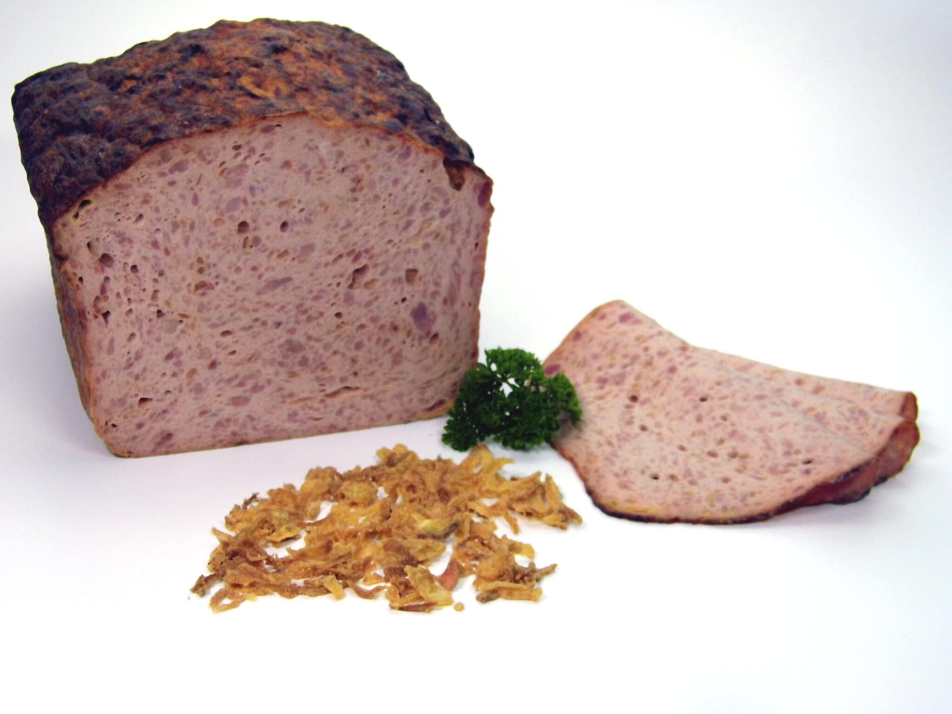 Zwiebelleberkäs grob