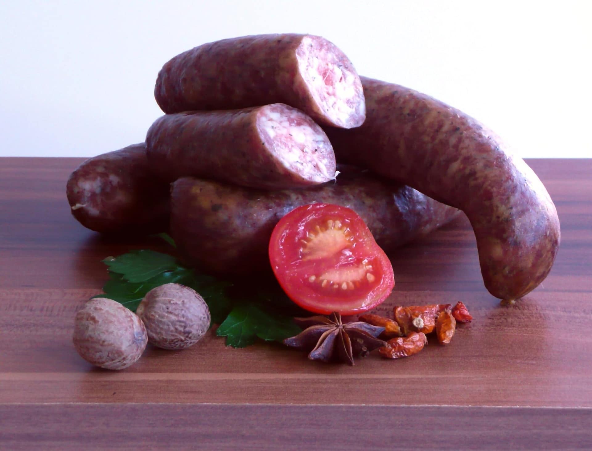 schwarzgeräucherte Pfälzer roh