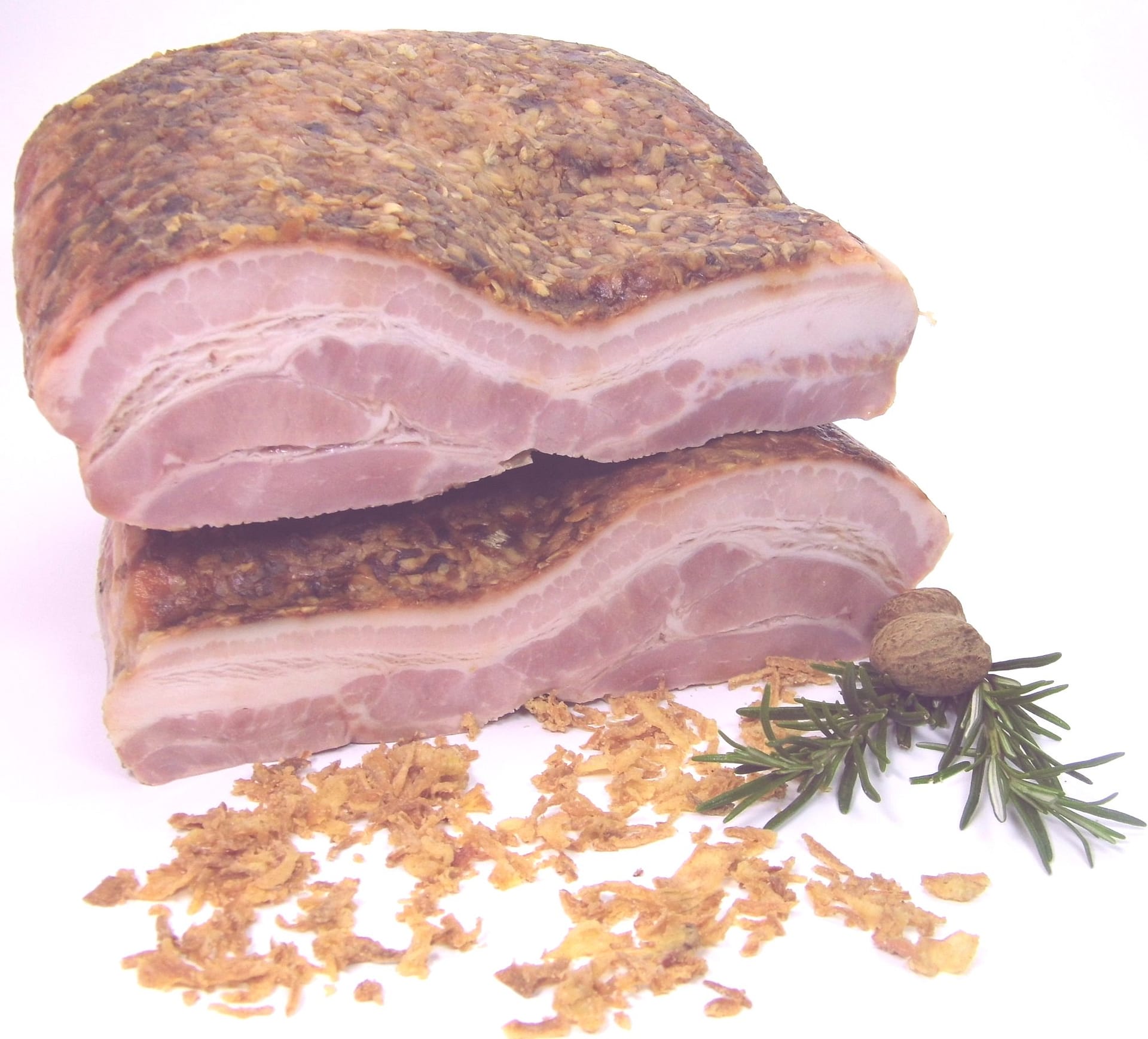 heißgegarter Zwiebelbauch