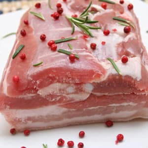 Schweinebauch ohne Knochen