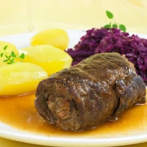Rinderrouladen in Rahmsoße