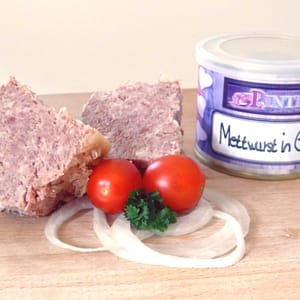 gekochte Mettwurst