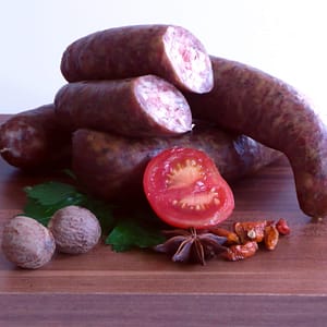 schwarzgeräucherte Pfälzer roh