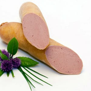 Leberwurst fein im Naturdarm
