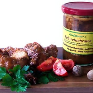 Schweinebraten in Gelee