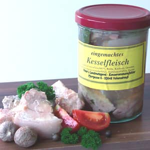 eingemachtes Kesselfleisch