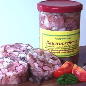 Bauernpreßsack weiß