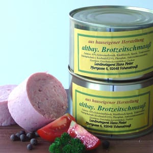altbayrischer Brotzeitschmauß