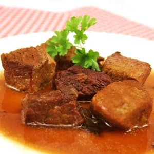 hausgemachtes Gulasch